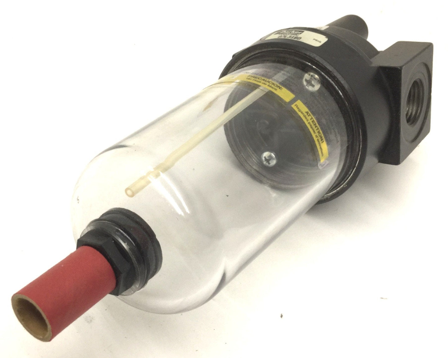 New – Open box In Box Parker 07L31BD Pneumatic Lubricator, Inlet Max: 150PSIG, 1/4" NPT