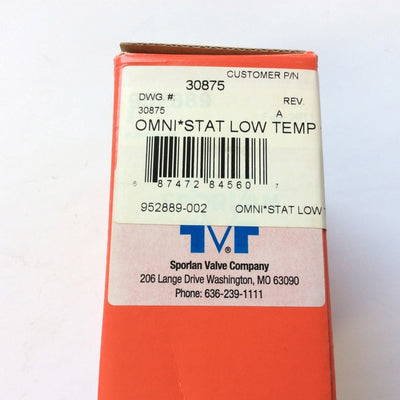 New Parker Sporlan Omni Stat 952889 Digital Low Temperature Temp Controller 120 VAC