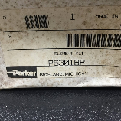 New – Open box In Box Parker PS301BP Hydraulic Filter Element Kit Particle Retention: 40mu