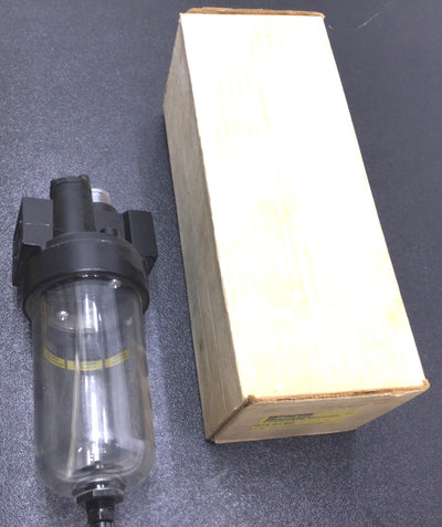 New – Open box In Box Parker 07L21BD Pneumatic Lubricator, Inlet Max: 150PSIG, 3/8" NPT