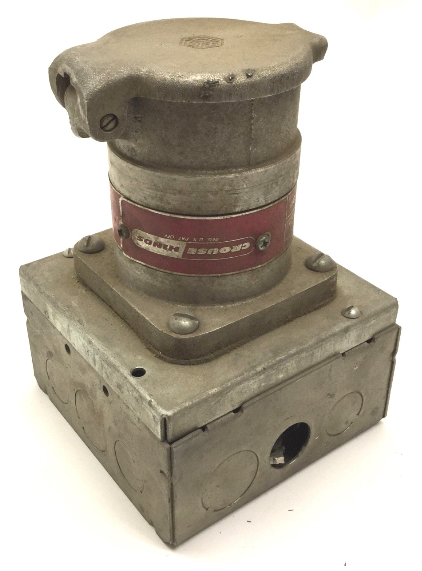 Used Crouse Hinds OEH 613 Model M-4 Delayed Action Receptacle, 230/460VAC, 3HP, 30A