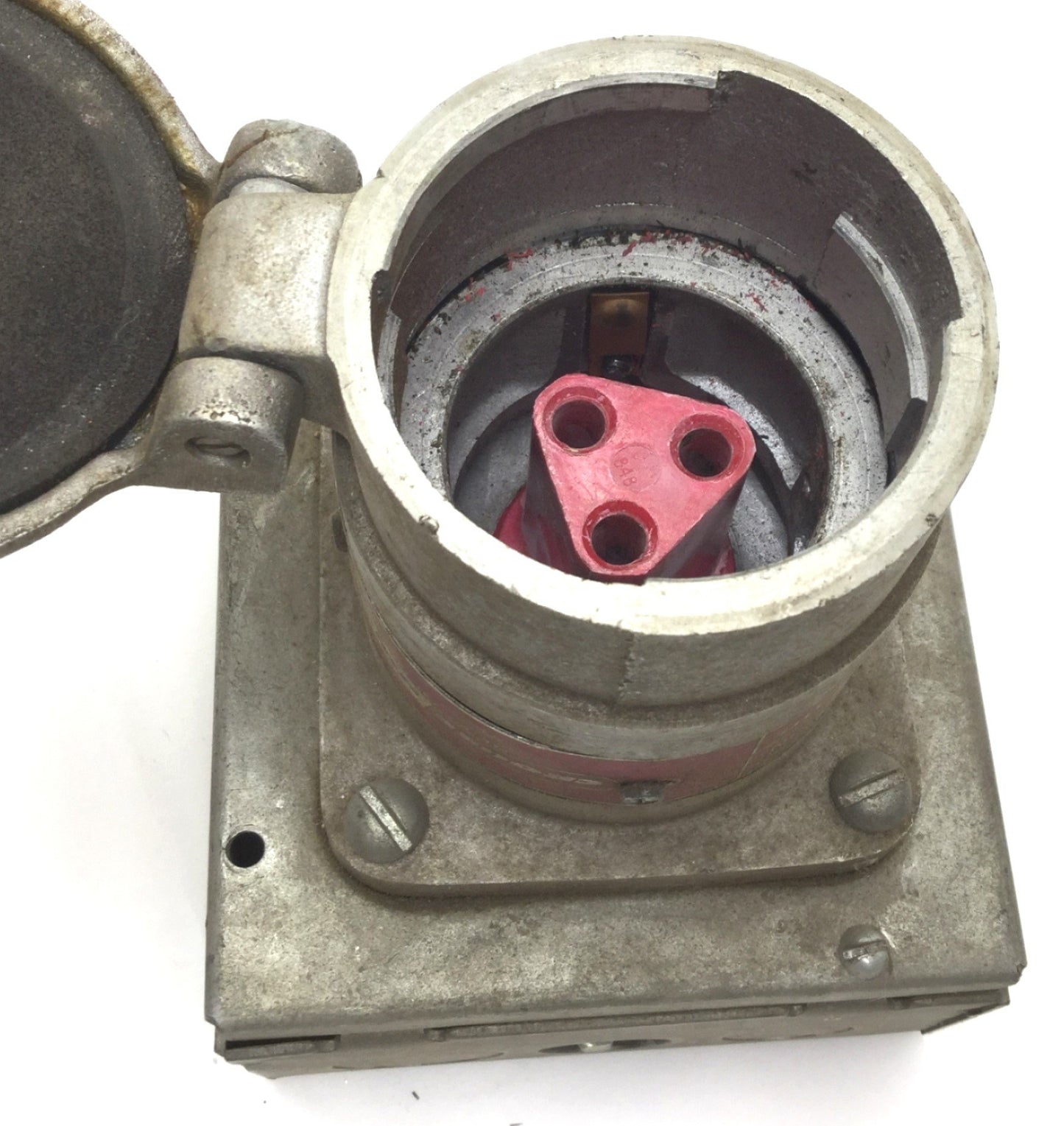 Used Crouse Hinds OEH 613 Model M-4 Delayed Action Receptacle, 230/460VAC, 3HP, 30A