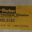 New – Open box In Box Parker 06L21BC Pneumatic Lubricator, Inlet Max: 150PSIG, 3/8" NPT