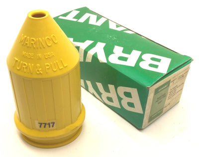 New – Open box In Box Bryant 7717N Weather Protective Boot For 50A Nylon Connector Vinyl-Based