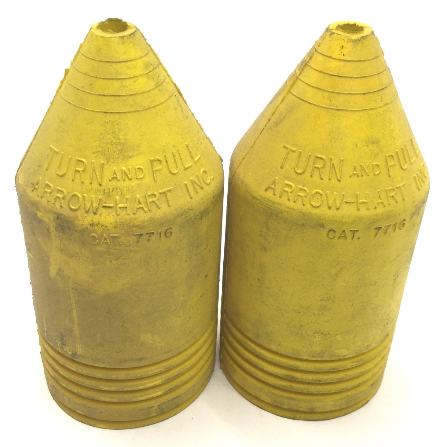 Used Lot of 2 Bryant 7716 Weather Protective Boot For 50A Nylon Connector Vinyl-Based