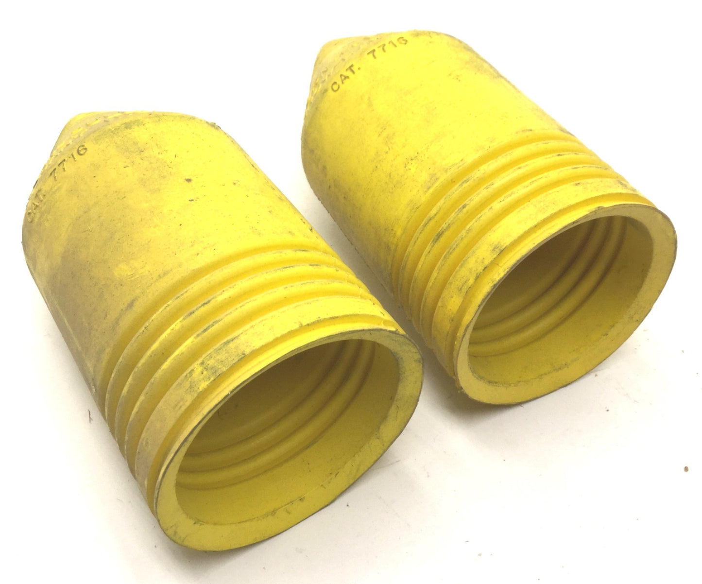 Used Lot of 2 Bryant 7716 Weather Protective Boot For 50A Nylon Connector Vinyl-Based