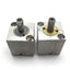 Used Lot of 2 Compact SD34X58 Pneumatic Cylinder, Bore 0.75", Stroke 0.625", 1/8" NPT