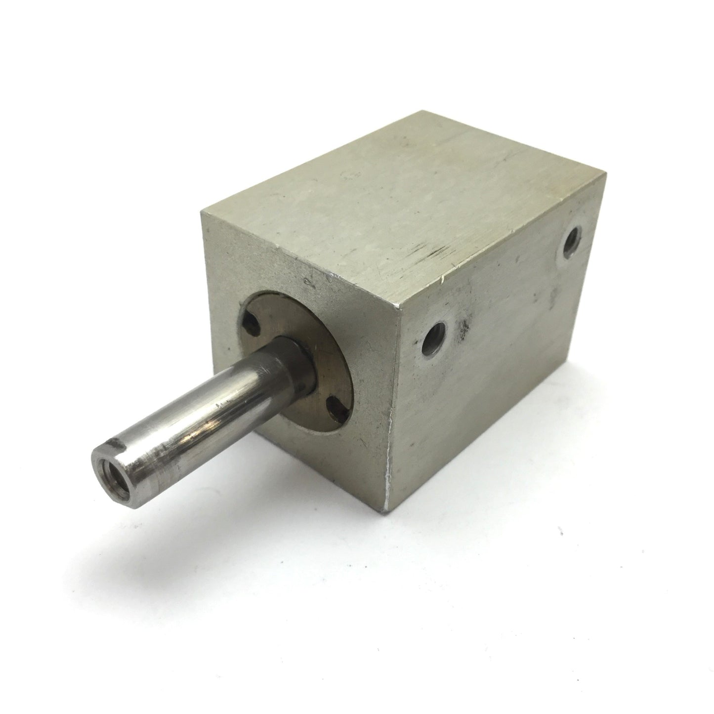 Used Compact BD34X1 Pneumatic Cylinder, Bore: 0.75", Stroke: 1", Ports: 10-32