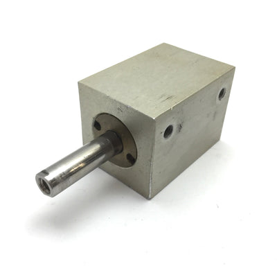 Used Compact BD34X1 Pneumatic Cylinder, Bore: 0.75", Stroke: 1", Ports: 10-32