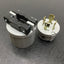 Used Lot of 3 Leviton 3431 LEV-O-LOCK Plug, 4 Pole, 4 Wire, 30A-120/208V, 3 Phase