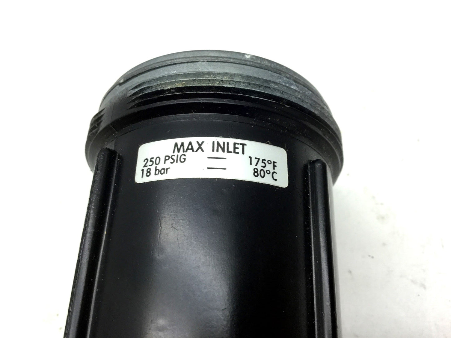 New – Open box Parker PS154 Pneumatic Lubricator Metal Bowl Sight Gauge 250 PSI Twist Drain