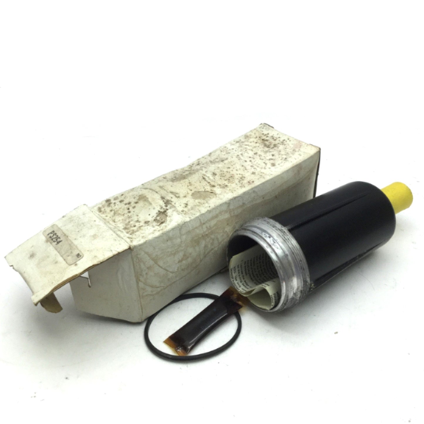 New – Open box Parker PS254 Pneumatic Metal Bowl With Sight Gauge 250 PSI Twist Drain