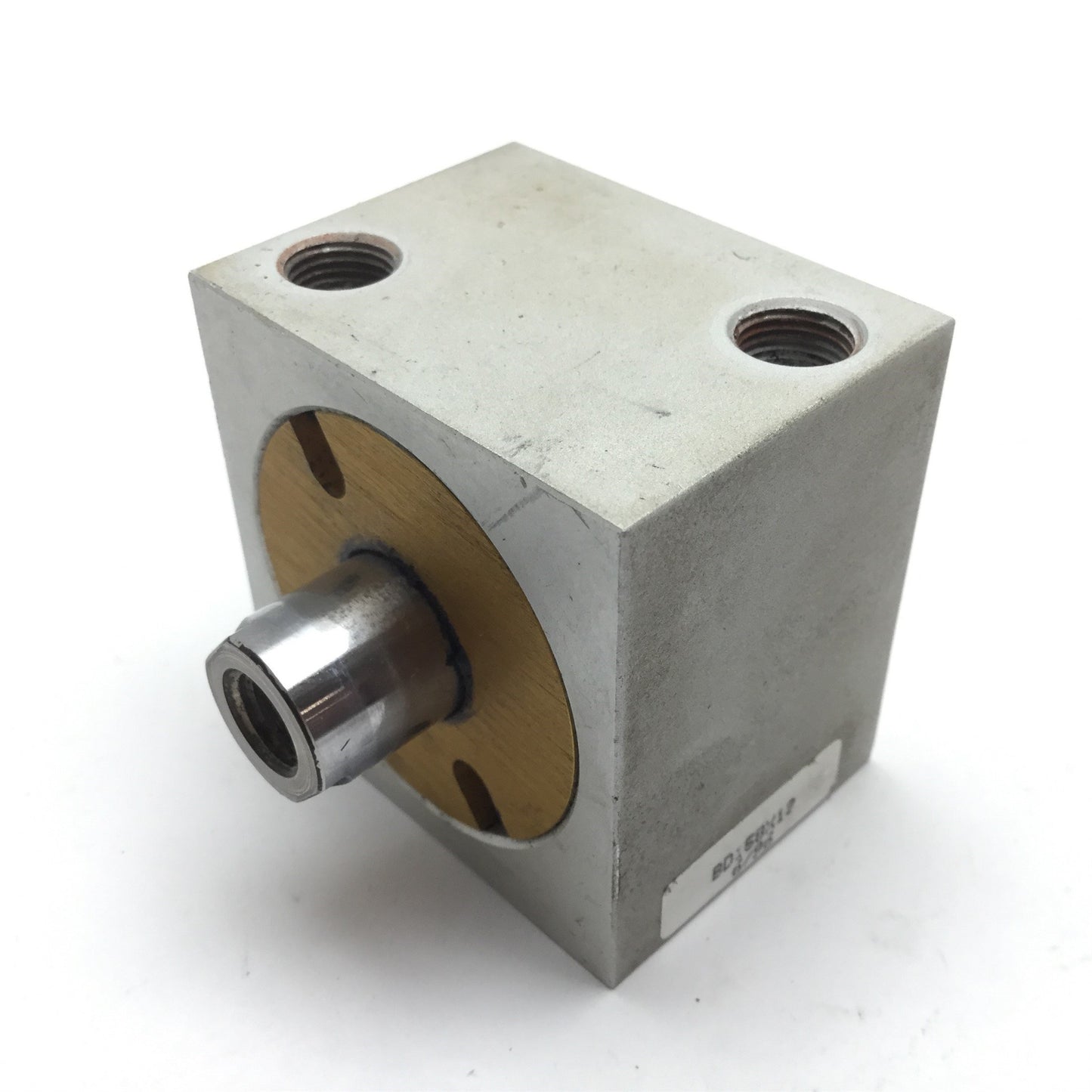 Used Compact BD158X12 Pneumatic Cylinder, Bore: 1.625", Stroke: 1/2", Ports: 1/8" NPT