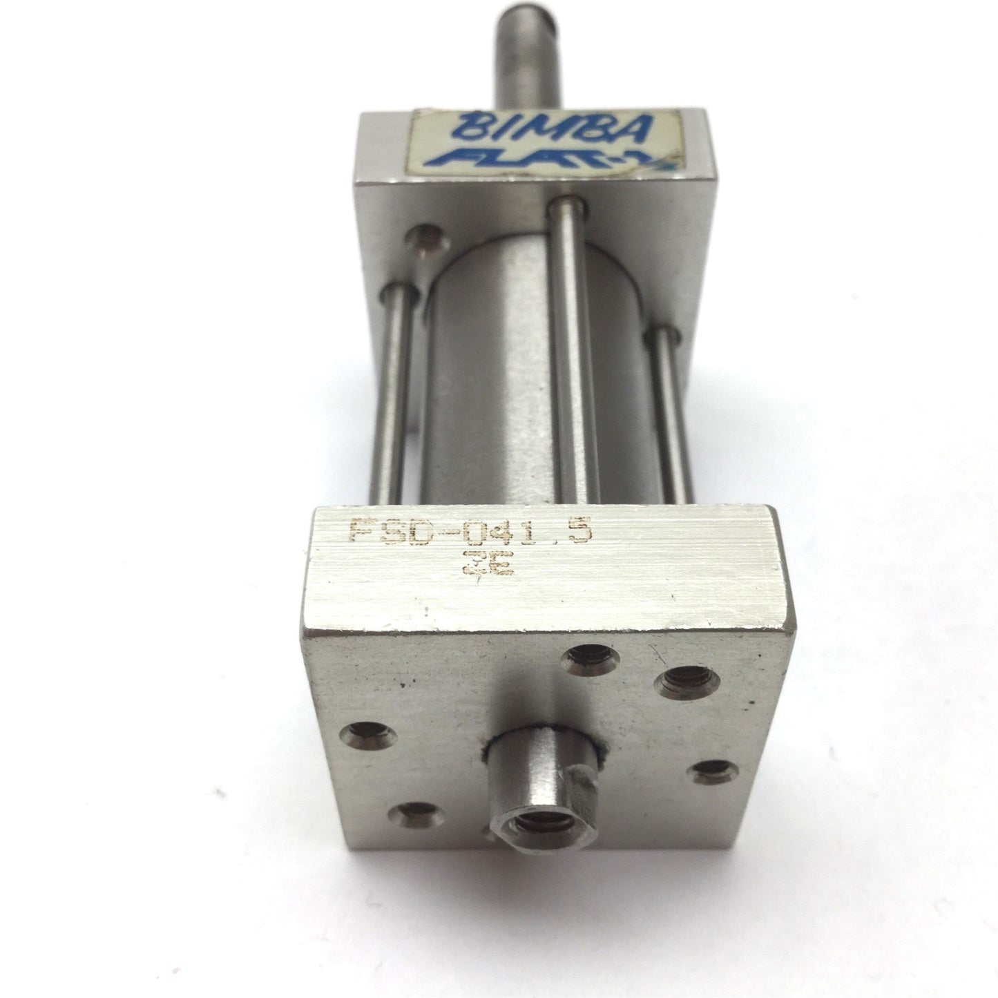 Used Bimba FSD-041.5 Flat-1 Pneumatic Cylinder, Bore: 3/4", Stroke: 1.5", End Capped