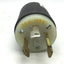 Used Lot of 3 Twist-Lock Turn & Pull Plugs Male 30A 125VAC Eagle Pass Seymour Hubbell
