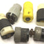 Used Lot of 6 Miscellaneous Twist-Lock Turn & Pull Plugs, 20A, 250VAC, Female