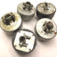 Used Lot of 5 Miscellaneous Turn & Pull Plugs, Male, 20A 250V / 600VAC 10A