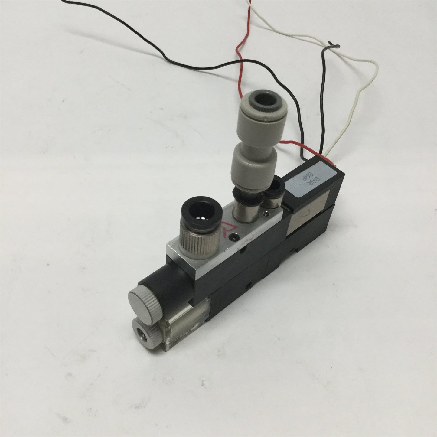 Used Pisco VDBH10J6-0608A Vacuum Ejector Solenoid Valve, 24VDC Coil, 6mm, 8mm Tubing