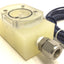 Used Omega FPR301 Flow Sensor, Ports: 3/8" NPT, 0.07 to 5 GPM, Max Pressure: 150PSI