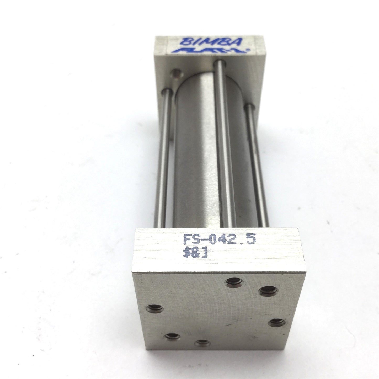 Used Bimba FS-042.5 Pneumatic Cylinder, Bore: 0.75", Stroke: 2.5", Ports: 10-32