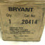 New Bryant 20414 Power Lock Armored Locking Non-Nema 20A 250VDC 30A 600VAC