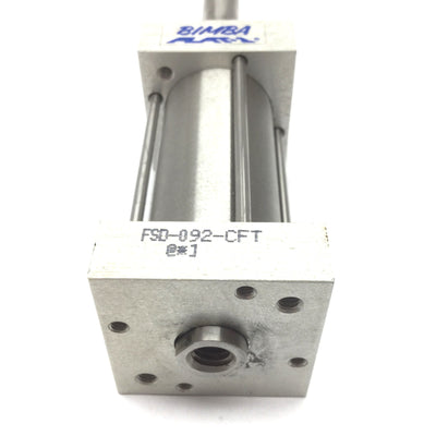 Used Bimba FSD-092-CFT Pneumatic Cylinder, Bore: 1.0625", Stroke: 2", Ports: 1/8" NPT