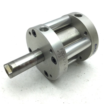 Used Bimba FOD-171.5 Flat-1 Pneumatic Cylinder Bore: 1-1/2" Stroke: 1.5" 200 Psi