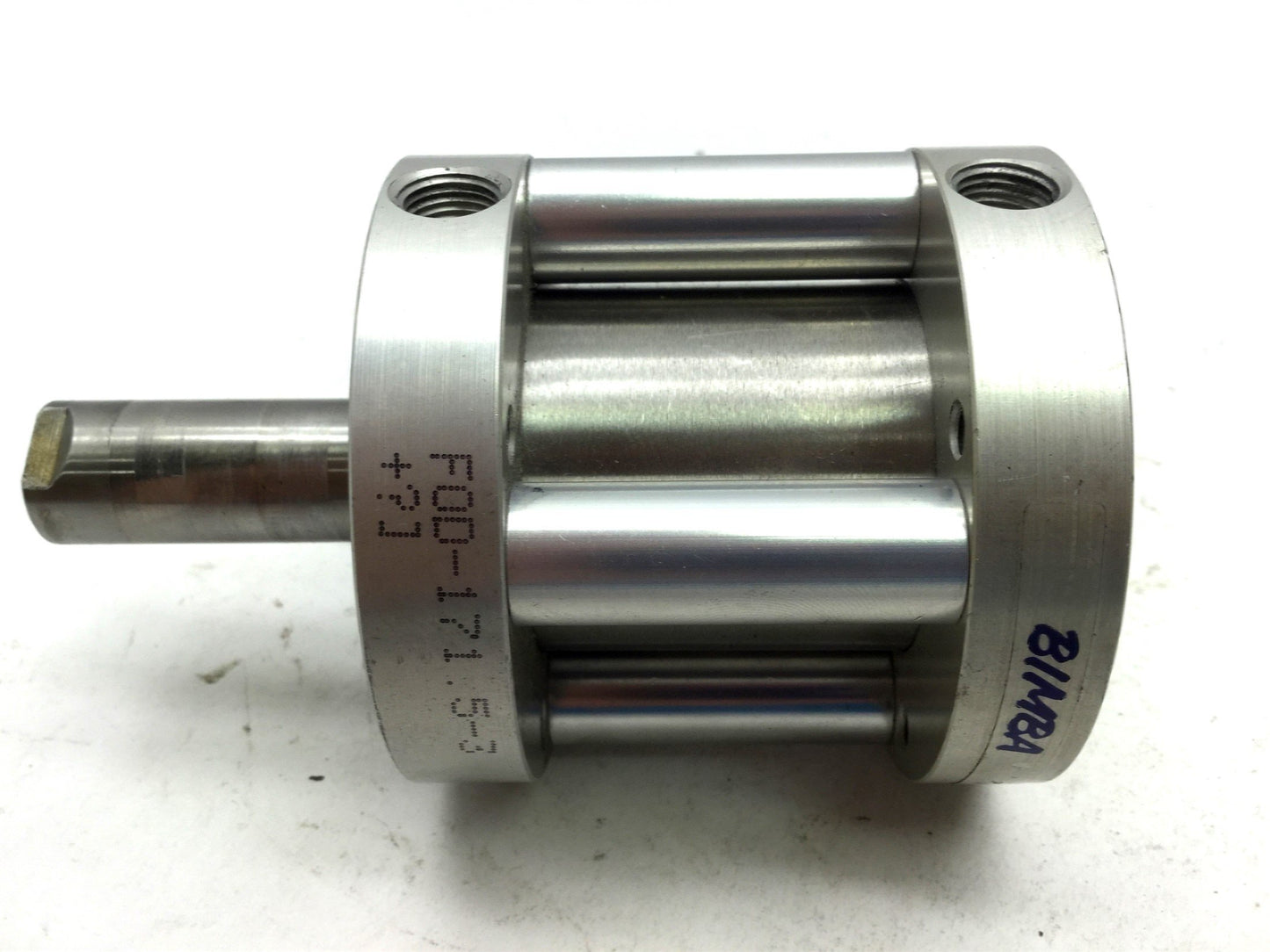 Used Bimba FOD-171.5 Flat-1 Pneumatic Cylinder Bore: 1-1/2" Stroke: 1.5" 200 Psi