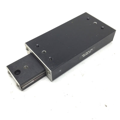 Used Del-Tron S3-3 Ball Bearing Stage Travel: 3", Width: 2-5/8", 1" Height
