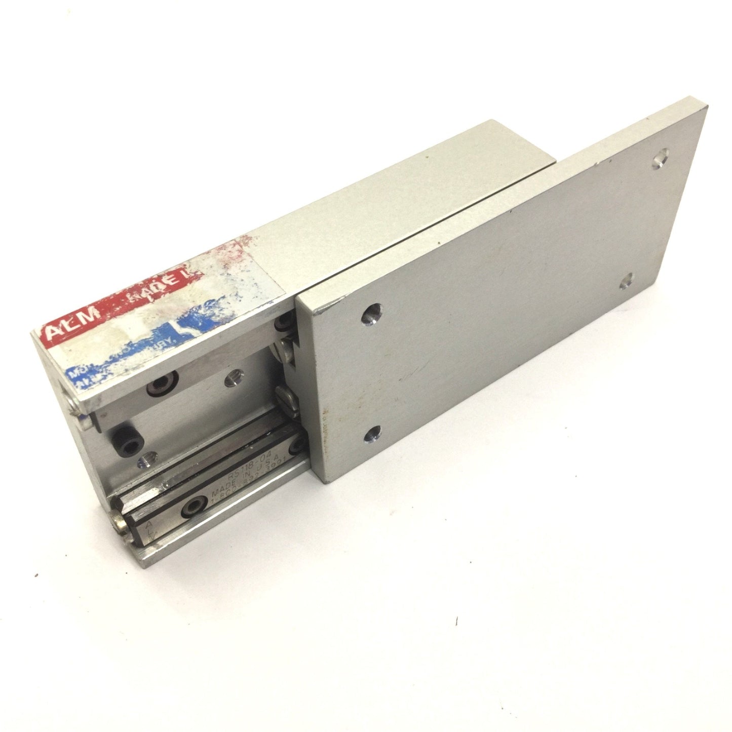 Used Alm XA2-4-3 Ball Bearing Slide Stage, Travel: 3", W: 2", L: 4" Max: 348LBS