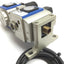 Used Bimba MGR300-08 Regulator with MGV300-08 Soft-Start Dump Valve, 1/4" NPT, 110VAC