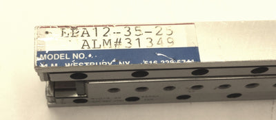 Used Alm LPA12-35-25 Low Profile Ball Bearing Slide, Travel: 60mm W: 30mm L: 95mm