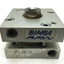 Used Bimba FS-170.125 Flat-1 Pneumatic Cylinder Bore: 1-1/2" Stroke: 0.125" 150 Psi