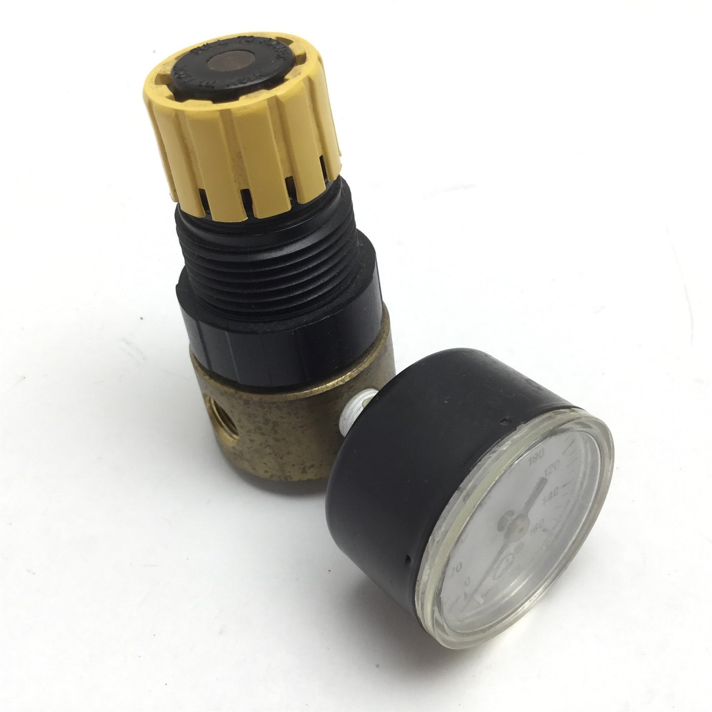 Used Schrader Bellows 5851-3040 Pneumatic Regulator, Pressure: 250psi Max, 1/8" NPT