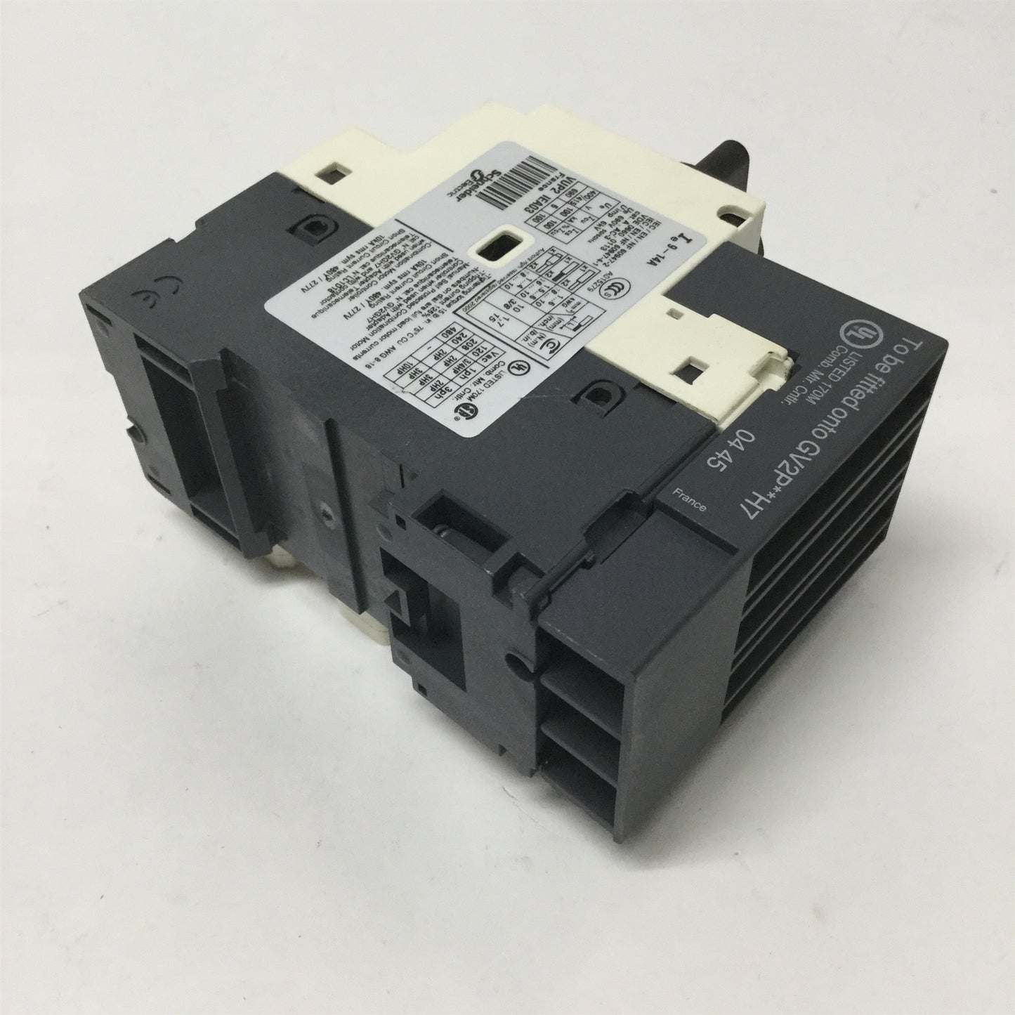 Used Telemecanique GV2-P16H7/ 9-14A Manual Motor Starter Circuit Breaker 3-Pole