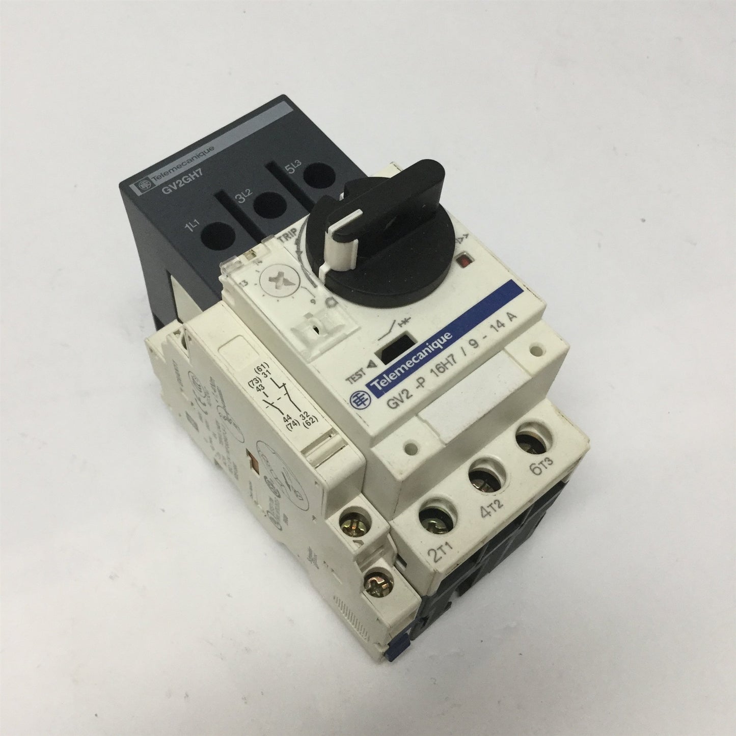 Used Telemecanique GV2-P16H7/ 9-14A Manual Motor Starter Circuit Breaker 3-Pole