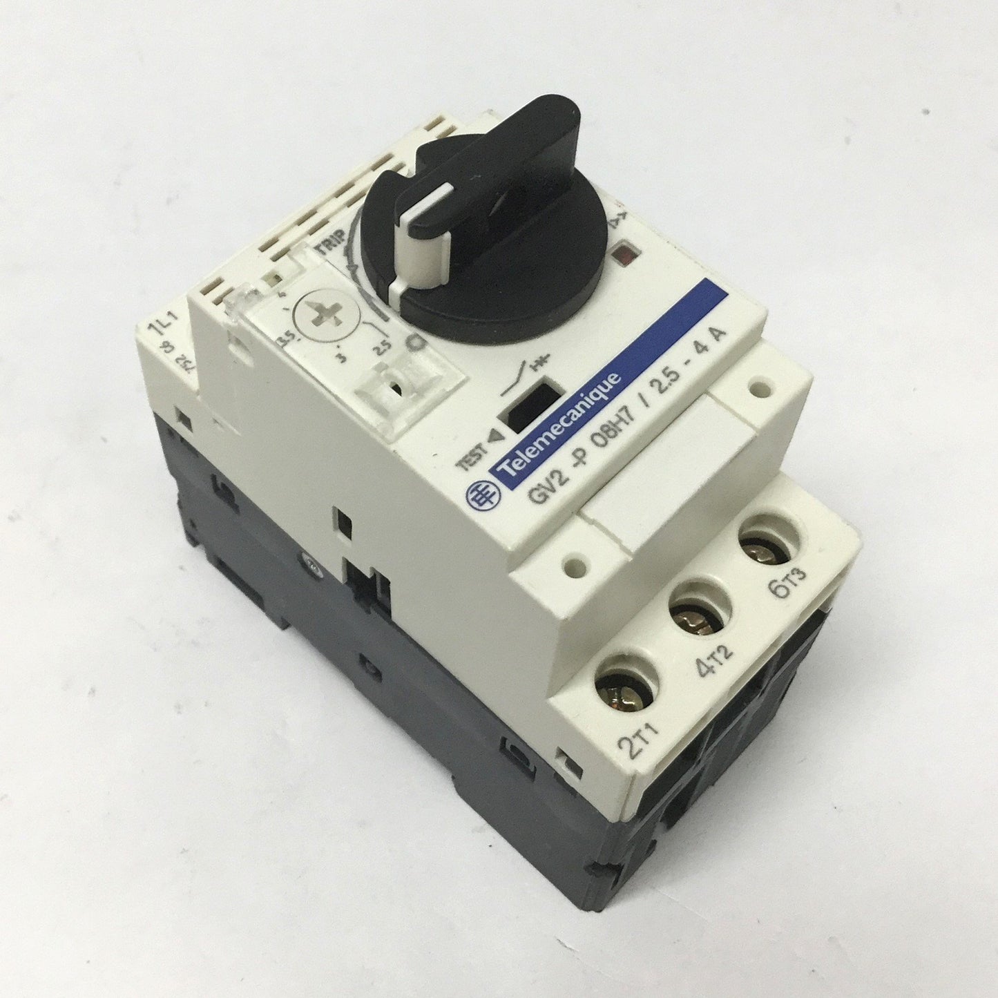 Used Telemecanique GV2-P08H7/ 2.5-4A Manual Motor Starter Circuit Breaker 3-Pole