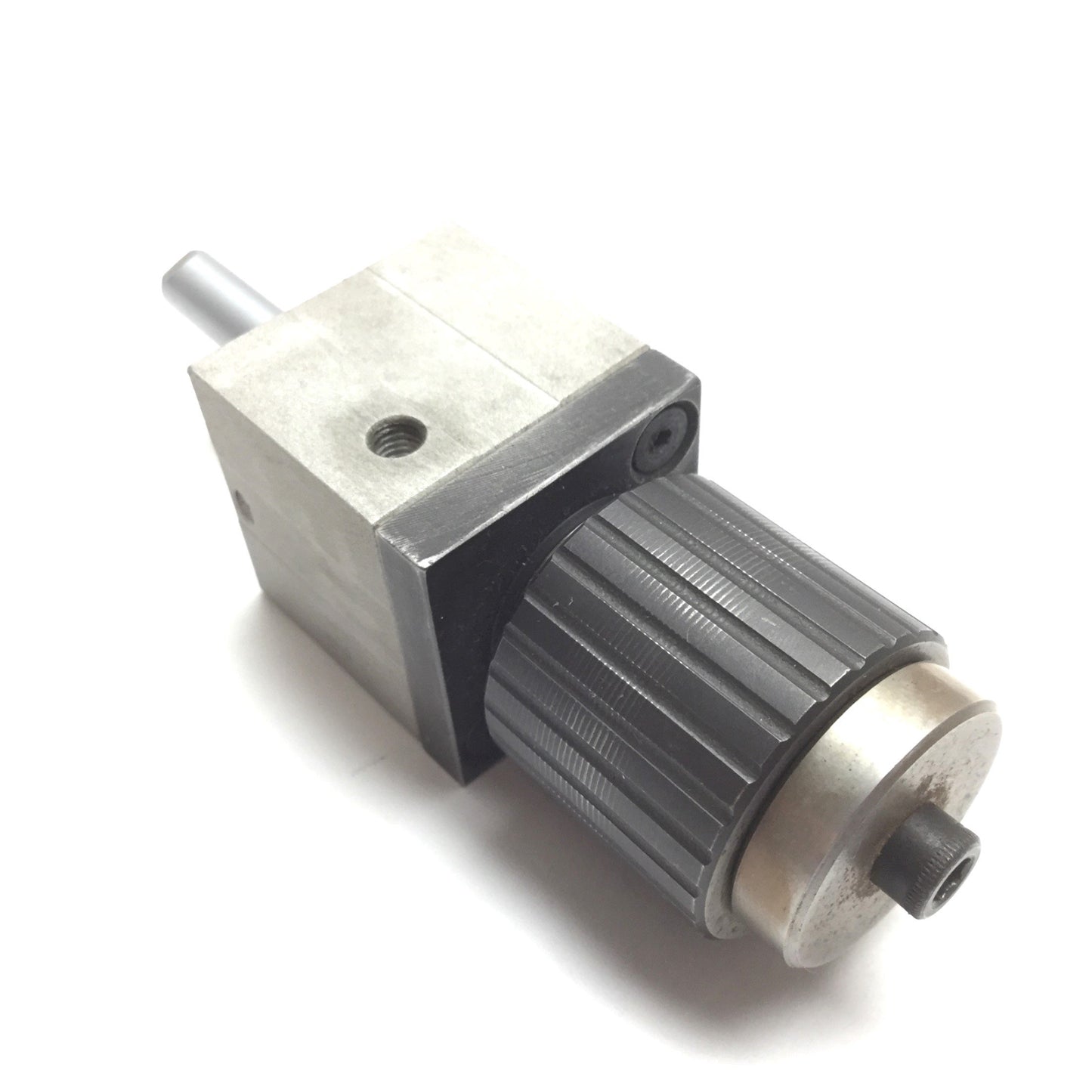 Used Compact SD34X38 Pneumatic Cylinder, With Limiter, Bore: 3/4", Stroke: 3/8"