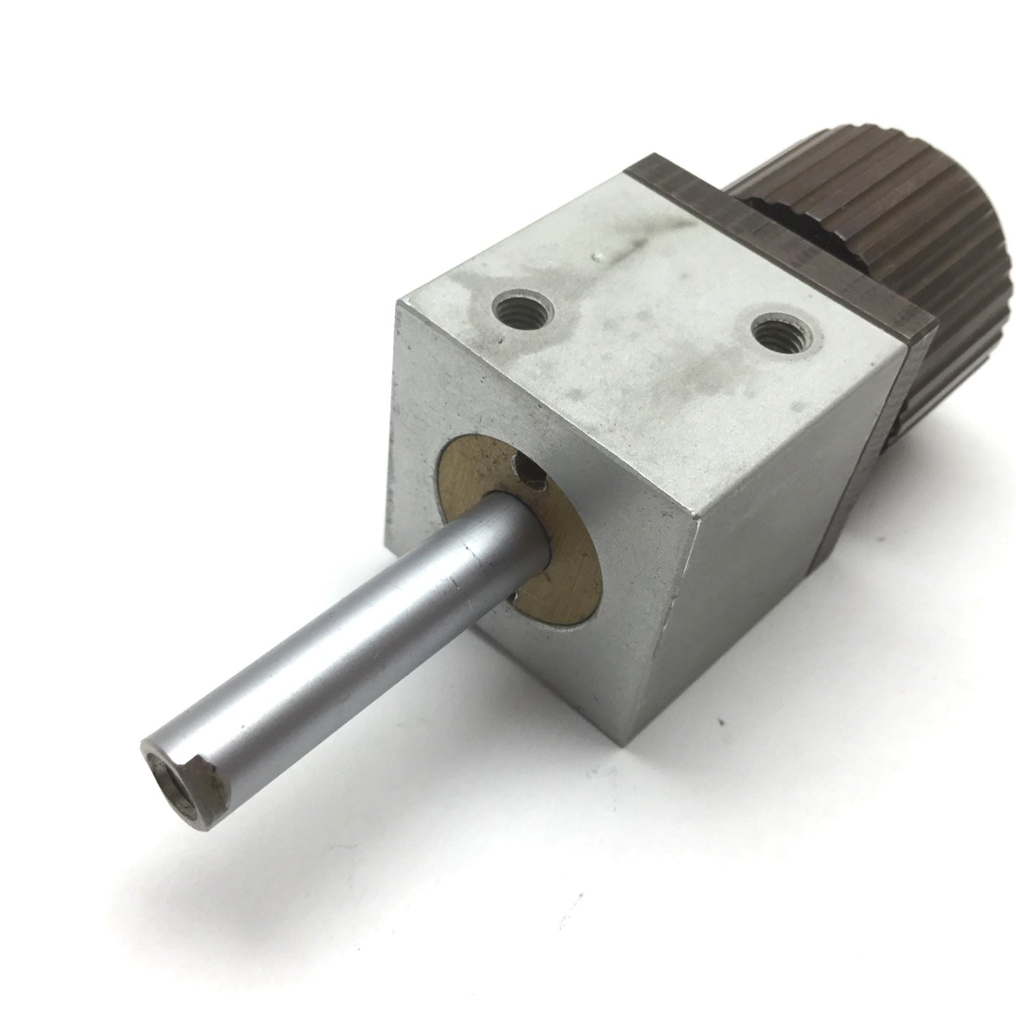 Used Compact BD34X38 Pneumatic Cylinder, With Limiter, Bore: 3/4", Stroke: 3/8"