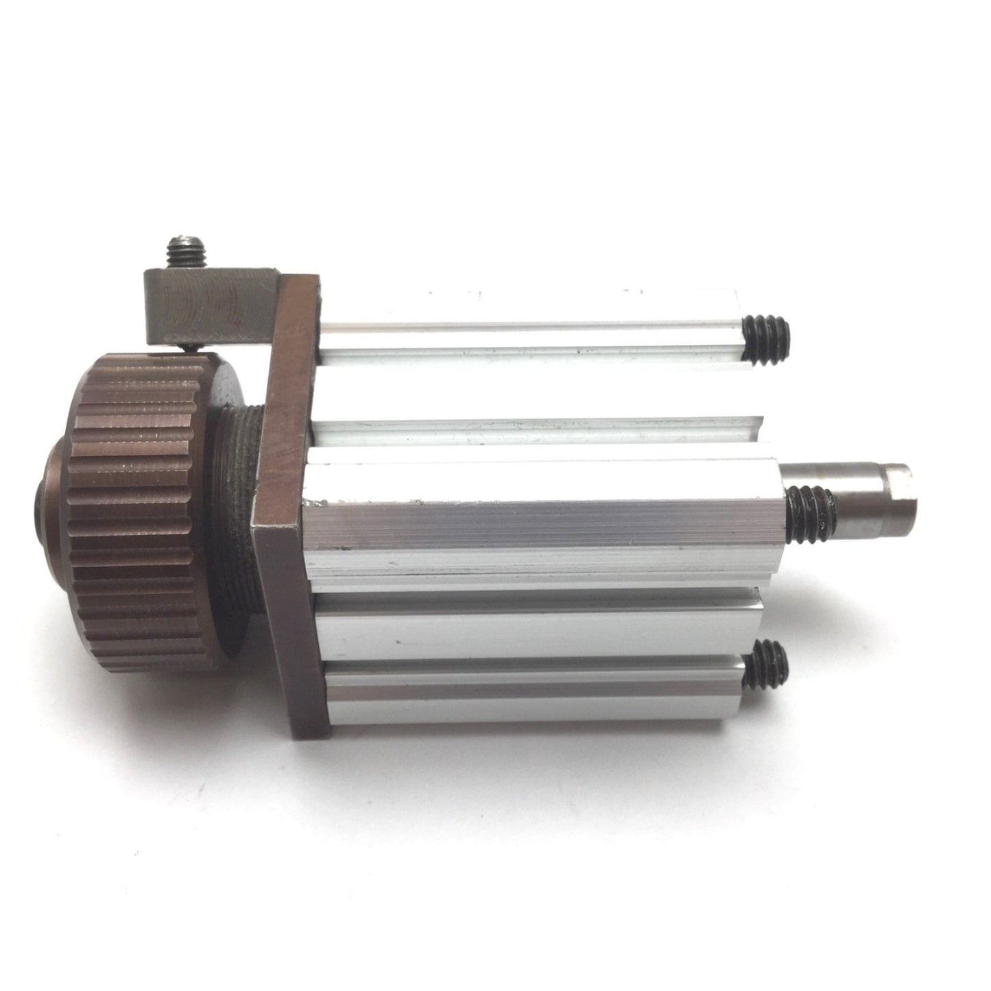 Used Phd CRD3U 25X1 Pneumatic Cylinder, With Limiter, Bore: 25mm (1"), Stroke: 1"