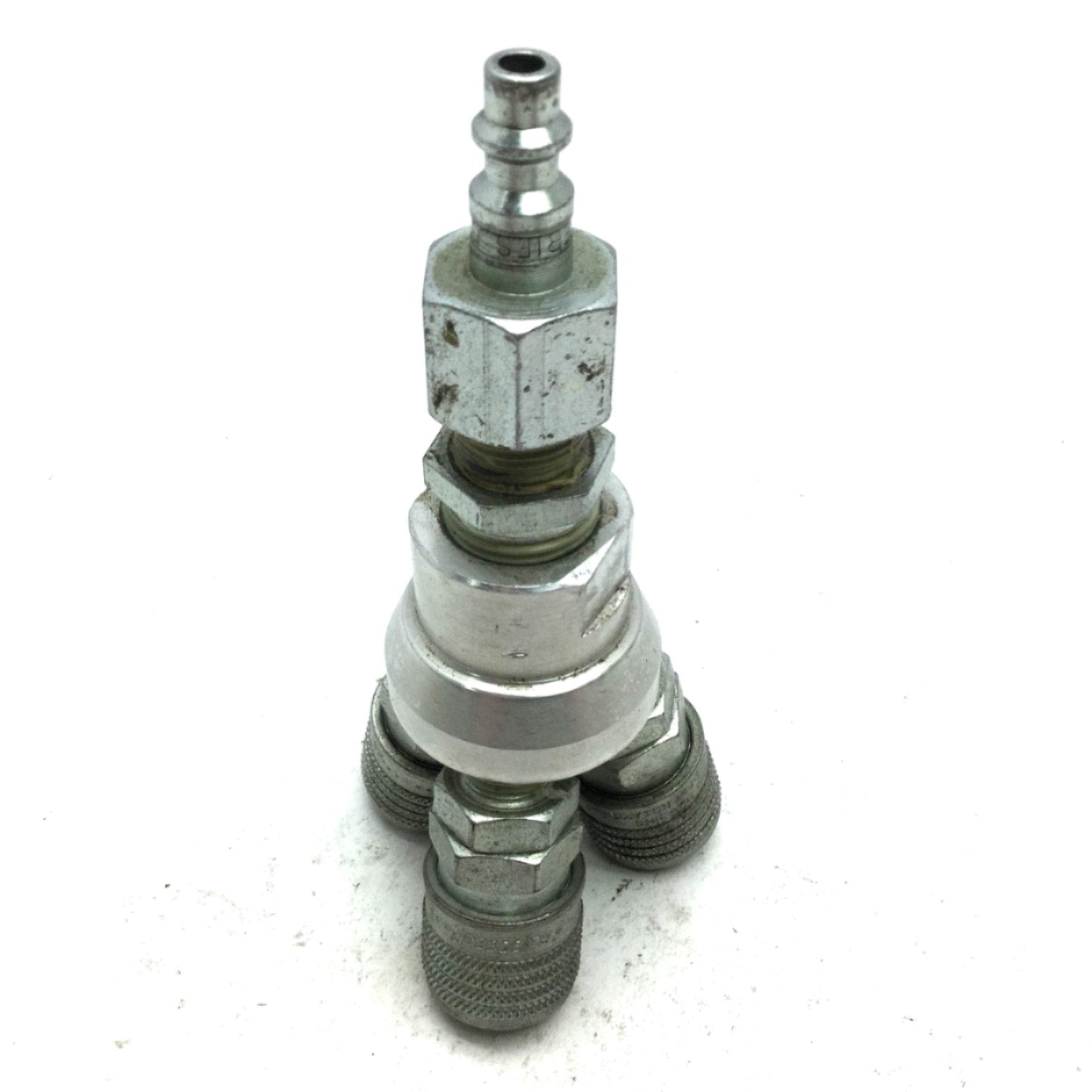 Used Dayton Speedaire Coupler Quick Disconnect Hose Splitter 1:3