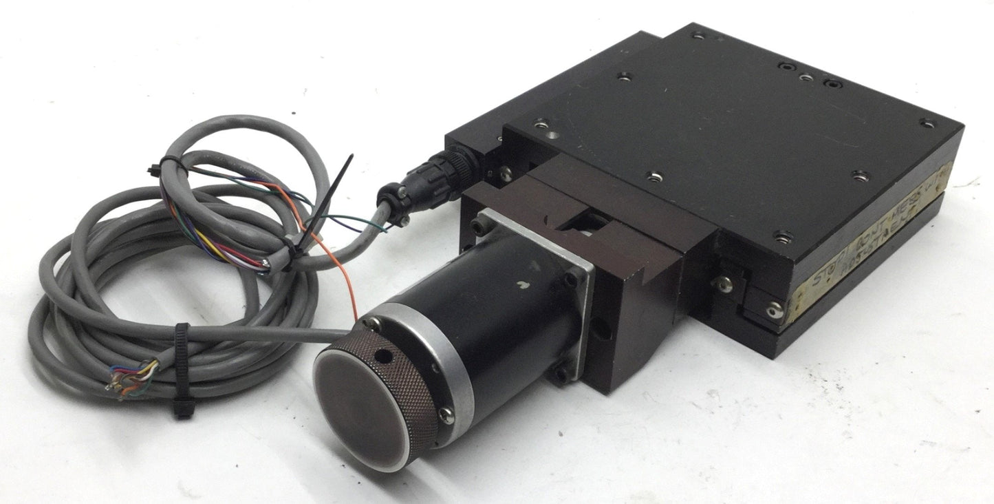 Used Parker 6x6 Screw Drive Carriage Dimensions: 6" x 6", 1/8" per Revolution