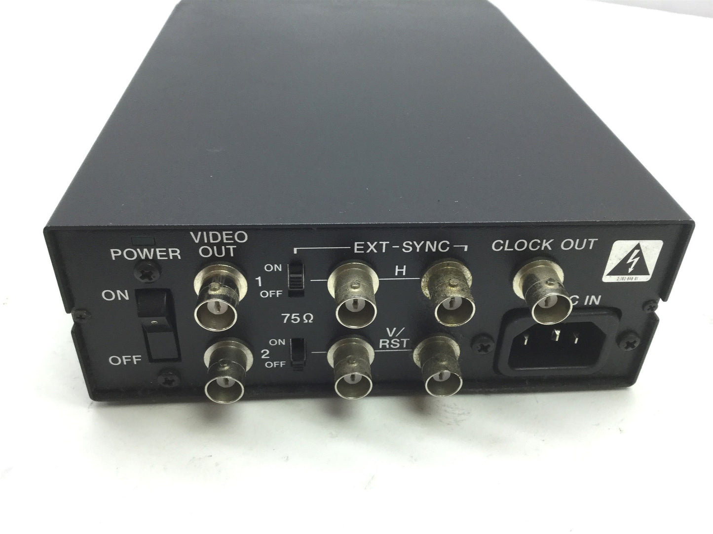 Used Sony DC-77RR Camera Adaptor Power Supply CCD, AC IN: 120V, DC Out: 12V 1.2A