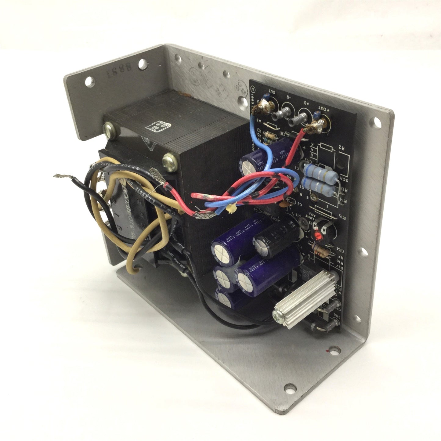 Used Condor HC24-2.4-A Power Supply, Out: 24VDC 2.4A, In: 100/120/220/230/240VAC