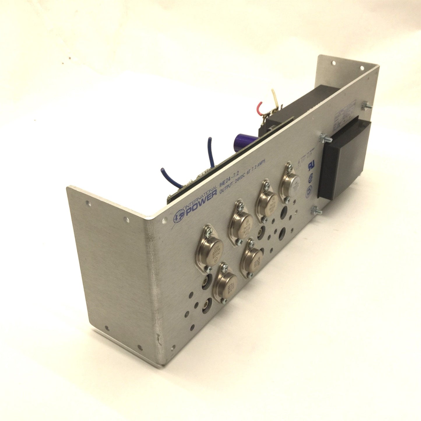Used International Power IHE24-7.2 Power Supply In: 100/120/220/230/240VAC Out: 24VDC