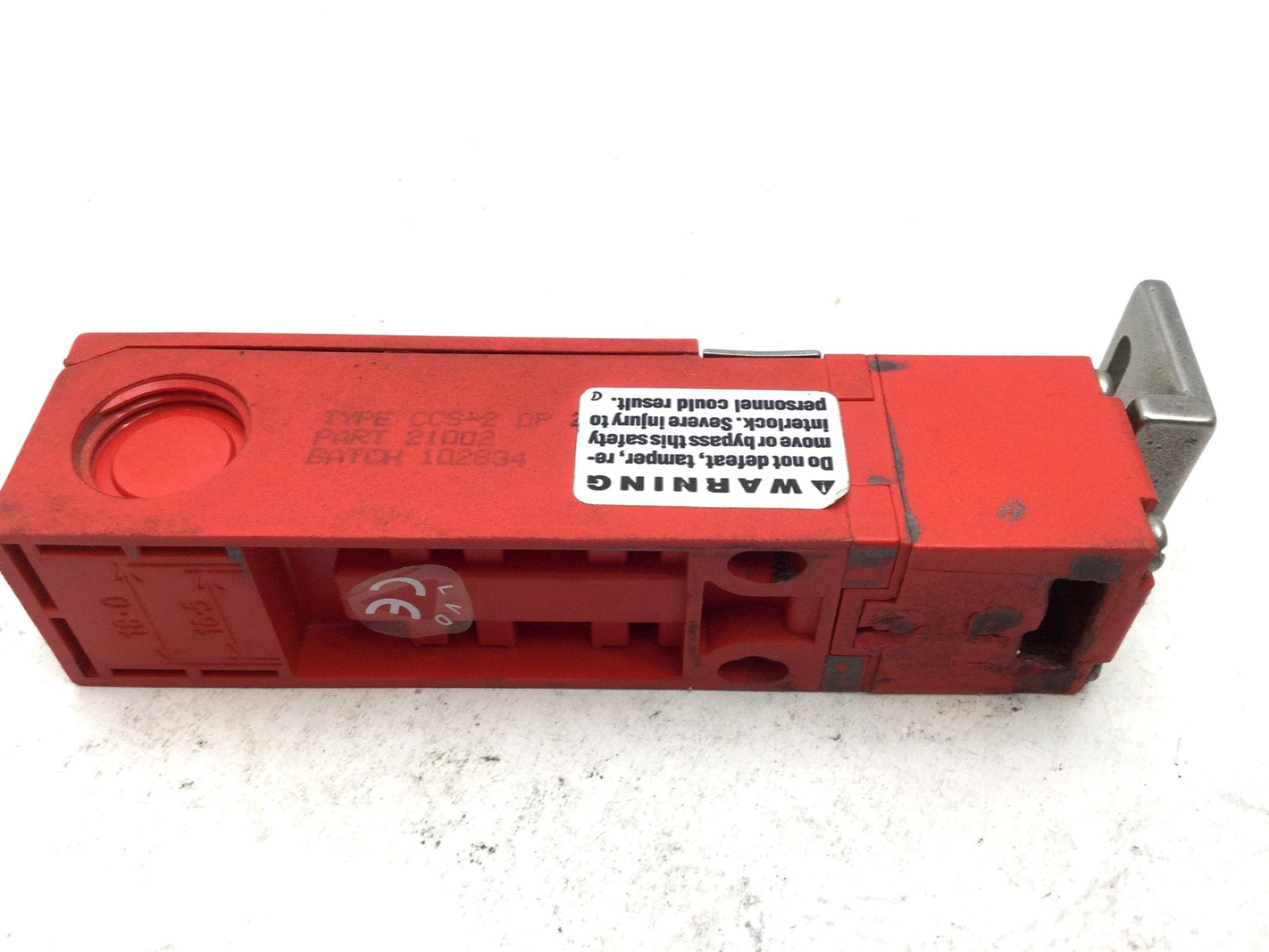 Used Allen Bradley 21002 Cadet Guard Master Safety Switch 500V 1A W/ Key