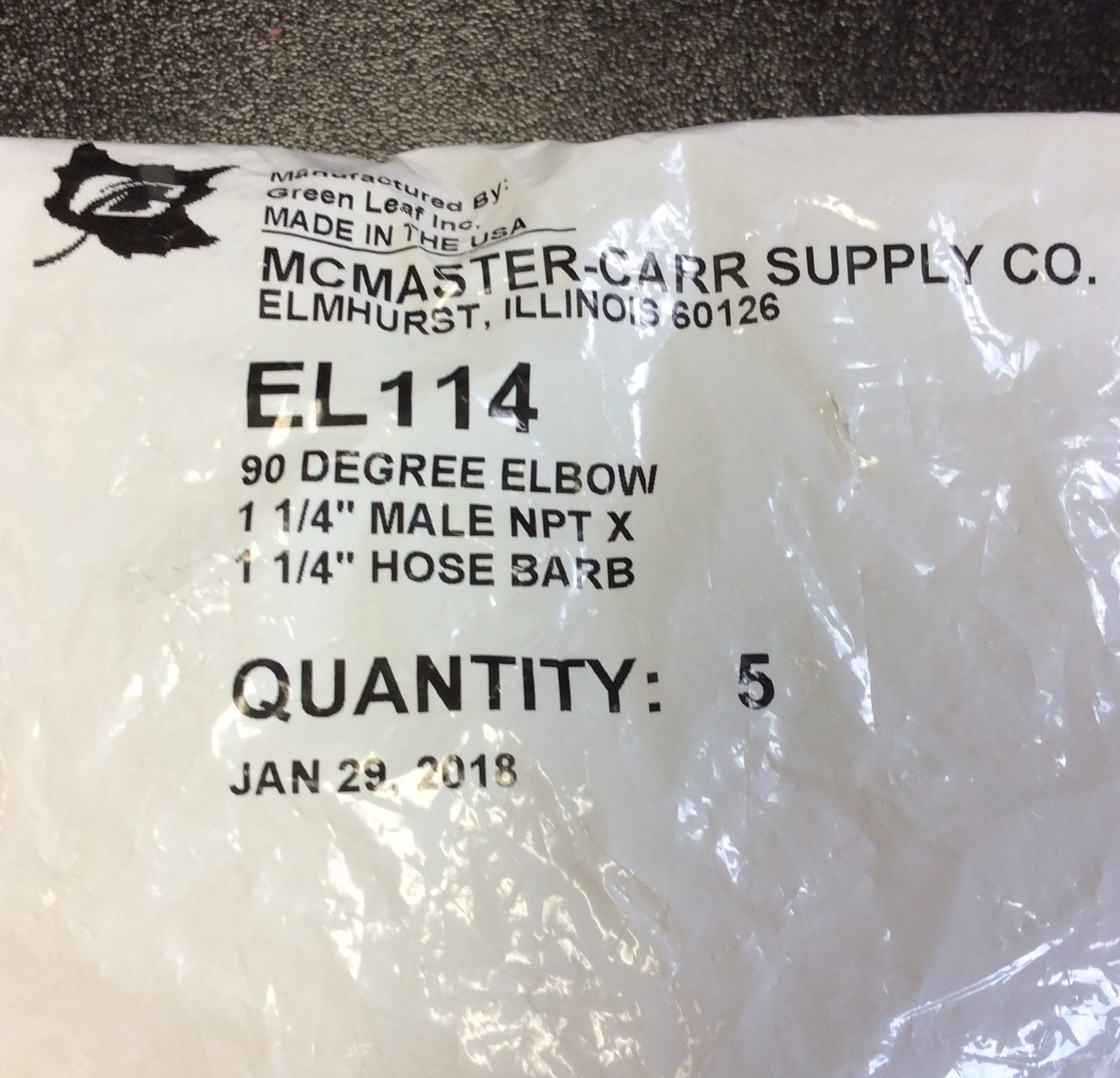 New – Open box Lot of Assorted Hose Barb 90 Elbow Tee Adapter Threaded Fitting 1/2 1 3/4 1-1/4"