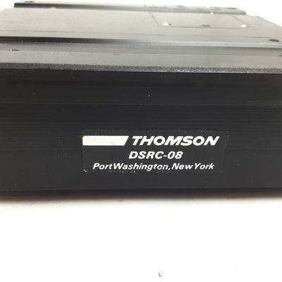 Used Thomson DSRA-08 Dual Shaft Rail Linear Guide with DSRC-08 Carriage, Travel: 3.4"