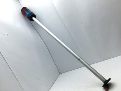Used Telemecanique XVA-LC3 Blue & Red Stack Tower Light 240V 7W Max, H: 37"