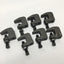 New – Open box Lot of 7 PHD 350 4IP Malleable Iron Beam Clamp Pipe Hanger w/ Lock Nut, 3/8" Rod
